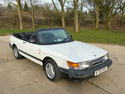 Used Saab 900 Cabriolet 1993 White Cabriolet