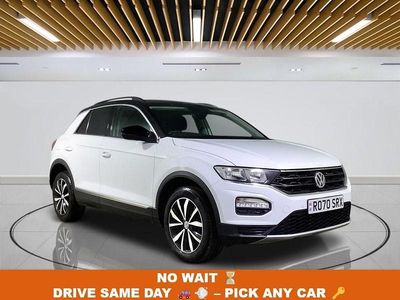 White Used 2020 VW T-Roc Design SUV | £12,299 (Fair price)