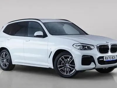 Used BMW X3 M Sport 292 HP (214 kW) 2020 White SUV