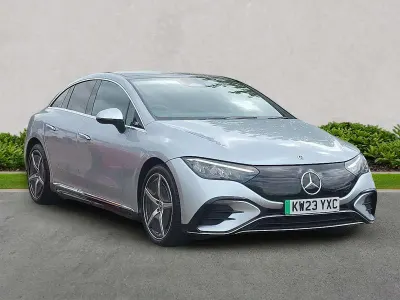 Used Mercedes EQE300 AMG Line Premium 180 kW (245 HP) 2023 Silver Sedan
