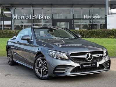 Used Mercedes C43 AMG Premium 385 HP (283 kW) 2021 Grey Cabriolet