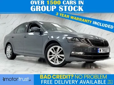 Used Skoda Octavia SE L 150 HP (110 kW) 2017 Grey Hatchback