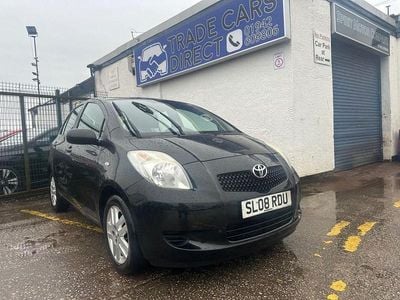 Black Used 2008 Toyota Yaris Hatchback | £2,499 (Fair price)