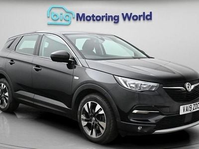Used Vauxhall Grandland X Sport 131 HP (96 kW) 2019 Black SUV