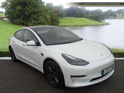 Used Tesla Model 3 Long Range AWD 77 kW (106 HP) 2022 White Sedan