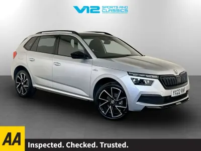 Used Skoda Kamiq Monte Carlo 150 HP (110 kW) 2022 Silver SUV