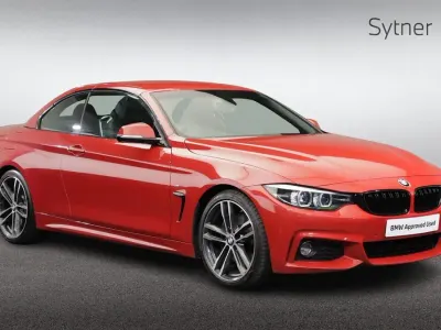 Used BMW 420 M Sport 181 HP (133 kW) 2017 Red Cabriolet