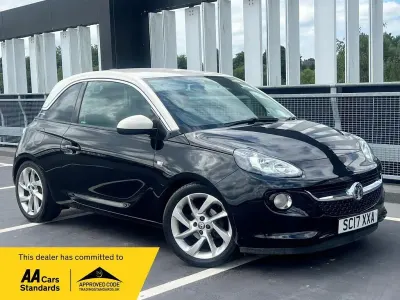 Used Vauxhall Adam Slam 100 HP (73 kW) 2017 Black Hatchback
