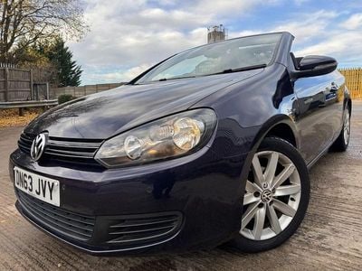 Mauve/purple Used 2013 VW Golf Cabriolet SE Cabriolet | £4,999 (Good price)
