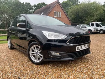 Used Ford C-MAX Zetec 120 HP (88 kW) 2018 Black MPV