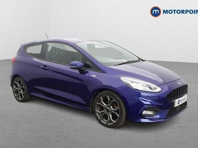 Blue Used 2018 Ford Fiesta ST-Line Hatchback | £9,599 (Fair price)