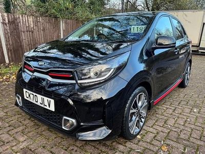 Used Kia Picanto GT-Line 66 HP (48 kW) 2020 Black Hatchback