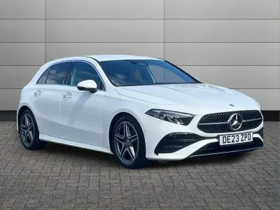 Used Mercedes A200 Executive 175 HP (128 kW) 2023 White Hatchback