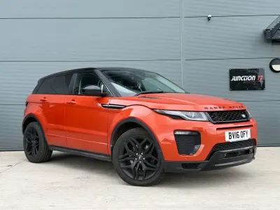 Begagnad Land Rover Range Rover evoque HSE Dynamic 2016 Orange Kombi