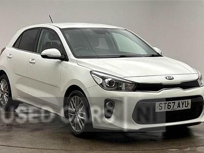 Used Kia Rio 99 HP (72 kW) 2017 White Hatchback