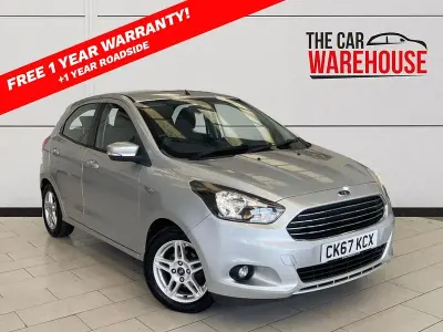 Used Ford Ka Plus Zetec 85 HP (62 kW) 2018 Silver Hatchback