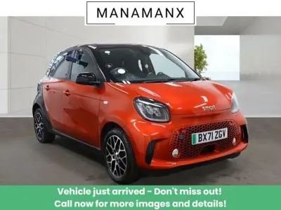 Used Smart ForFour Electric Drive Exclusive 60 kW (82 HP) 2022 Red/black Hatchback