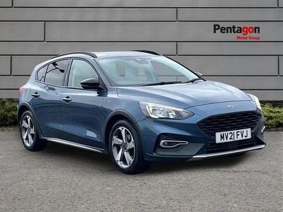 Used Ford Focus Active 123 HP (90 kW) 2021 Blue Hatchback