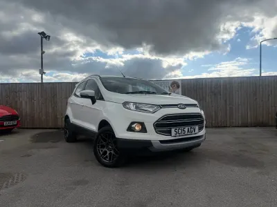 Second-hand Ford Ecosport Titanium 125 CP (91 kW) 2015 Alb SUV