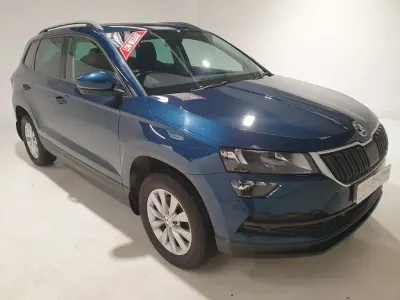 Used Skoda Karoq SE 115 HP (84 kW) 2018 Blue SUV