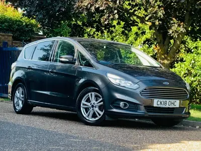Used Ford S-MAX Titanium 180 HP (132 kW) 2018 Grey MPV