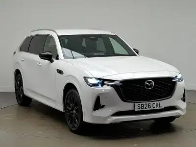 New Mazda CX-80 Homura-Line 254 HP (186 kW) 2026 White SUV