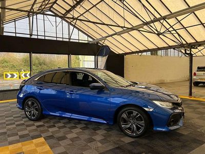 Used Honda Civic SR 126 HP (92 kW) 2018 Blue Hatchback