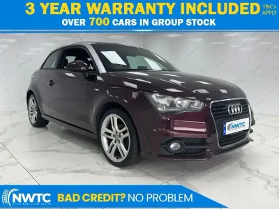 Usado Audi A1 S-Line 86 CV (63 kW) 2011 Rojo Utilitario