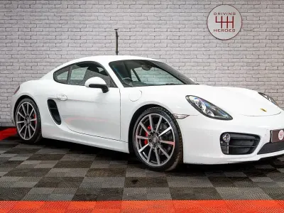 Used Porsche Cayman 2014 White Coupe