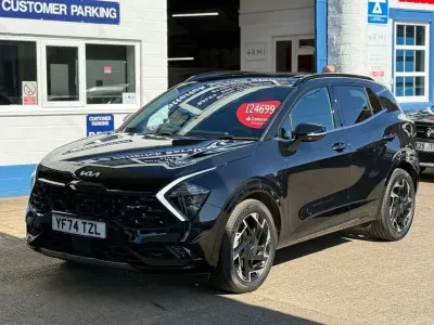 Second-hand Kia Sportage GT-Line 157 CP (115 kW) 2025 Negru SUV