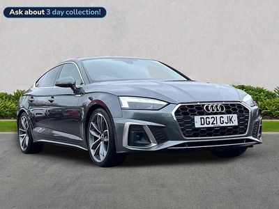 Used Audi A5 Sportback S-Line 163 HP (119 kW) 2021 Grey Hatchback