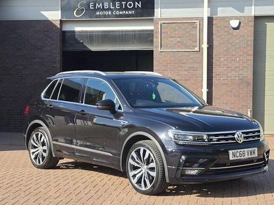 Begagnad VW Tiguan R-line 150 HK (110 kW) 2018 Svart SUV