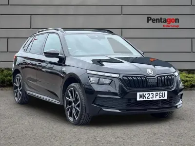 Usado Skoda Kamiq Monte Carlo 147 HP (108 kW) 2023 Preto SUV