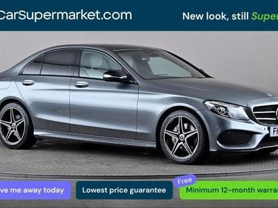 Used Mercedes C200 AMG line 184 HP (135 kW) 2018 Grey Sedan