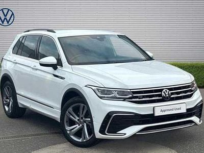 Begagnad VW Tiguan R-line Edition 150 HK (110 kW) 2024 Vit SUV