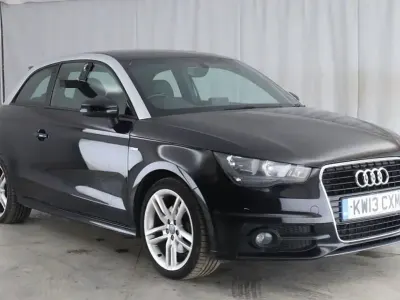 Usado Audi A1 S-Line 2013 Negro Utilitario