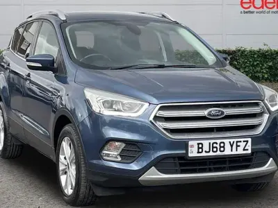 Used Ford Kuga Titanium 150 HP (110 kW) 2018 Blue SUV
