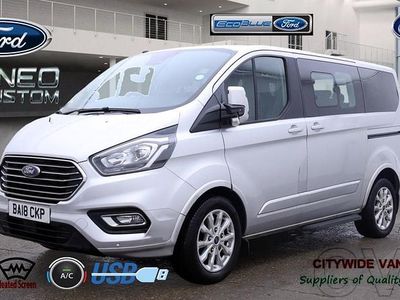 Silver Used 2018 Ford Tourneo Custom Titanium Van | £16,995 (Expensive)