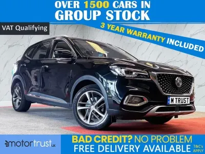 Used MG HS Exclusive 258 HP (189 kW) 2022 Black SUV