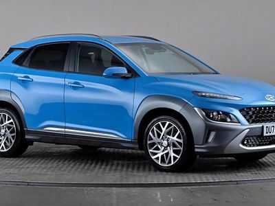 Used Hyundai Kona Premium 141 HP (103 kW) 2022 Blue SUV