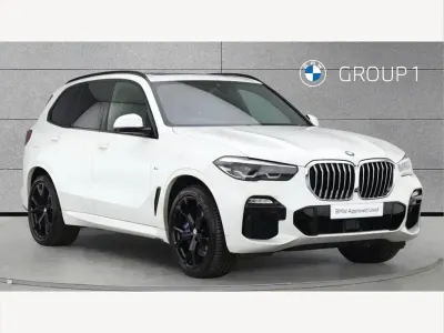 Used BMW X5 M Sport 265 HP (194 kW) 2019 White SUV