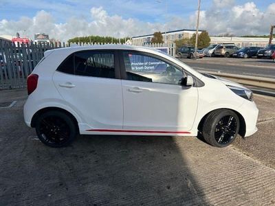 Used Kia Picanto GT-Line 99 HP (72 kW) 2018 White Hatchback