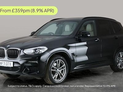 Black Used 2021 BMW X3 M Sport SUV | £24,873 (Super price)