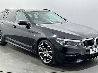 Used BMW 530 M Sport 252 HP (185 kW) 2019 Black Estate
