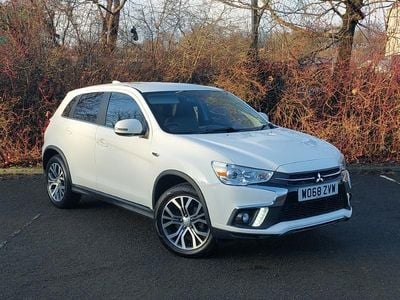 White Used 2019 Mitsubishi ASX SUV | £11,198 (Fair price)