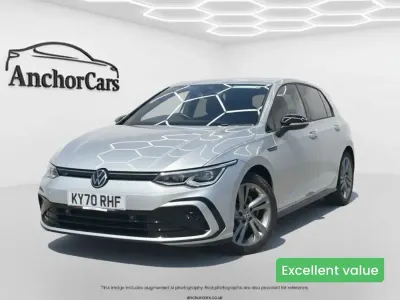 Używany VW Golf VII R-line 150 KM (110 kW) 2020 Srebrny Hatchback