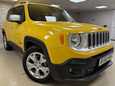 Used Jeep Renegade Limited 120 HP (88 kW) 2018 Yellow SUV