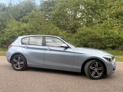 Usado BMW 116 Sport Line 2013 Azul Utilitario