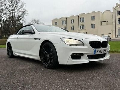 Used BMW 640 Cabriolet M Sport 313 HP (230 kW) 2013 White Cabriolet