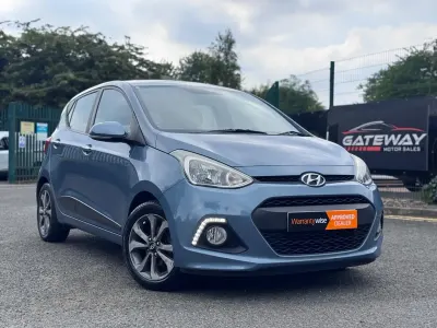 Used Hyundai i10 Premium SE 2016 Blue Hatchback